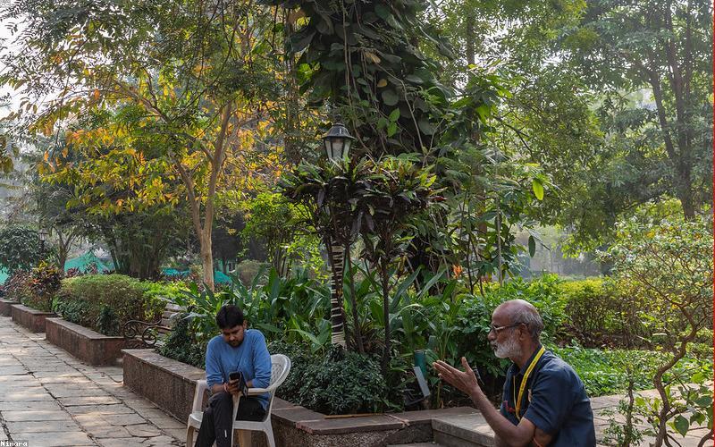 Avion à l'aéroport de Mumbai